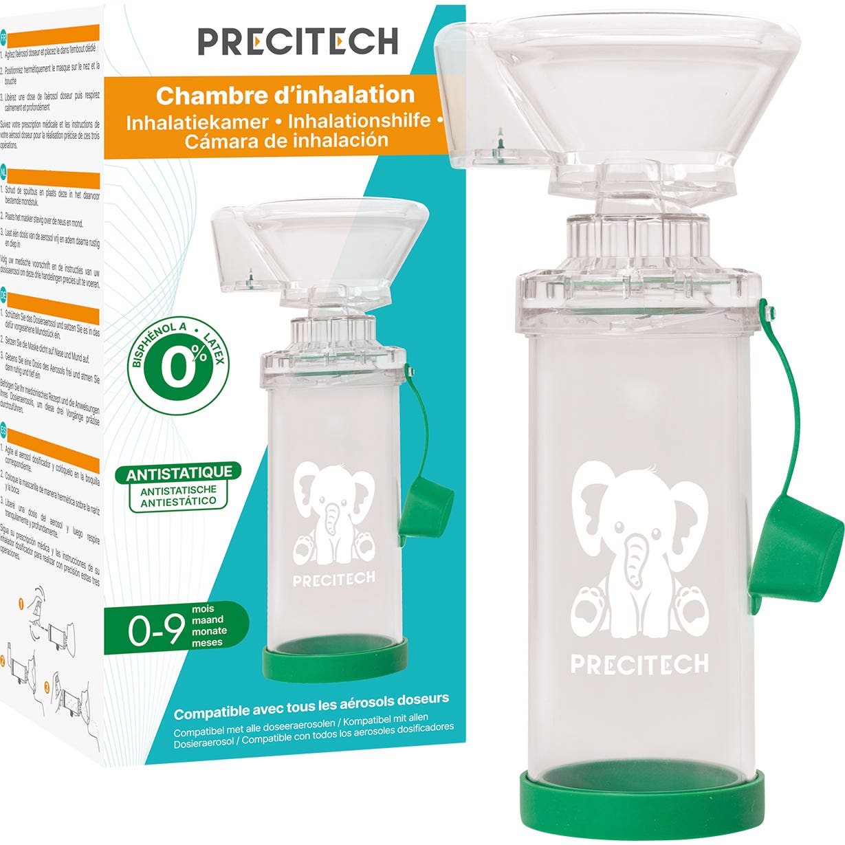 Precitech Chambre d'Inhalation Bébé 0-9 Mois 1ut