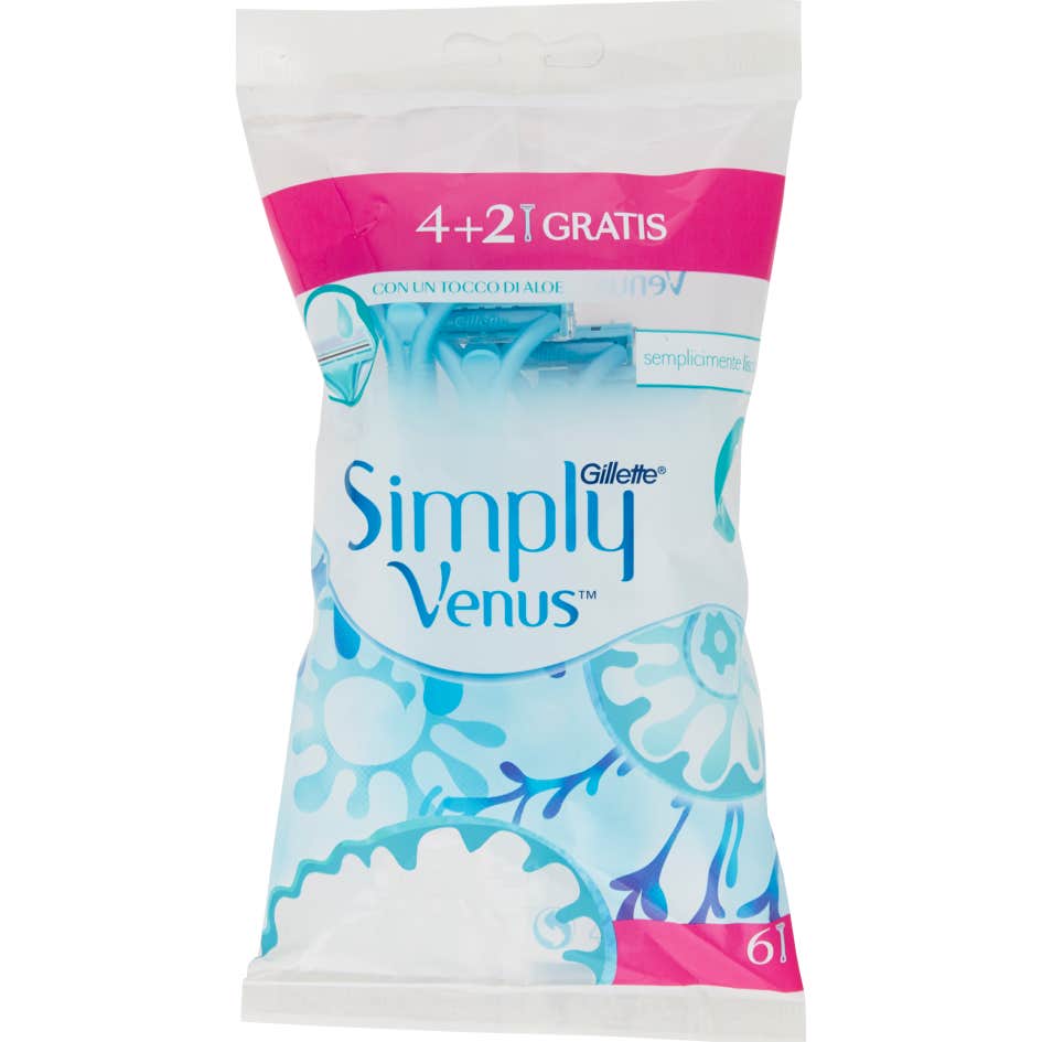 Gillette Pack Simply Venus 4ud