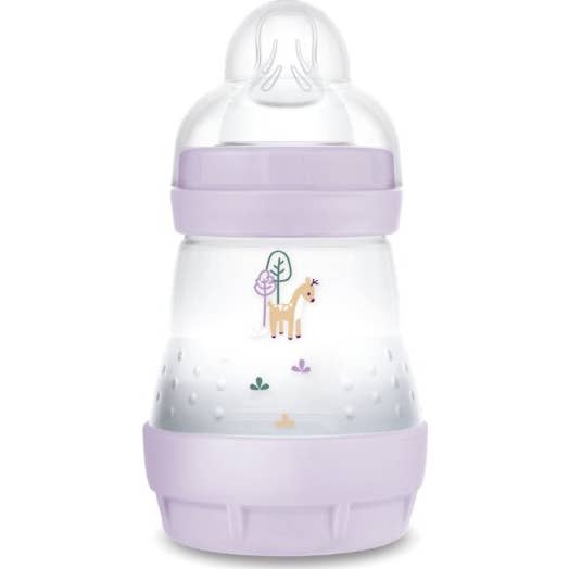 MAM Easy Start Nature Biberon Anti‑Colique Débit 1 Lilas 160ml