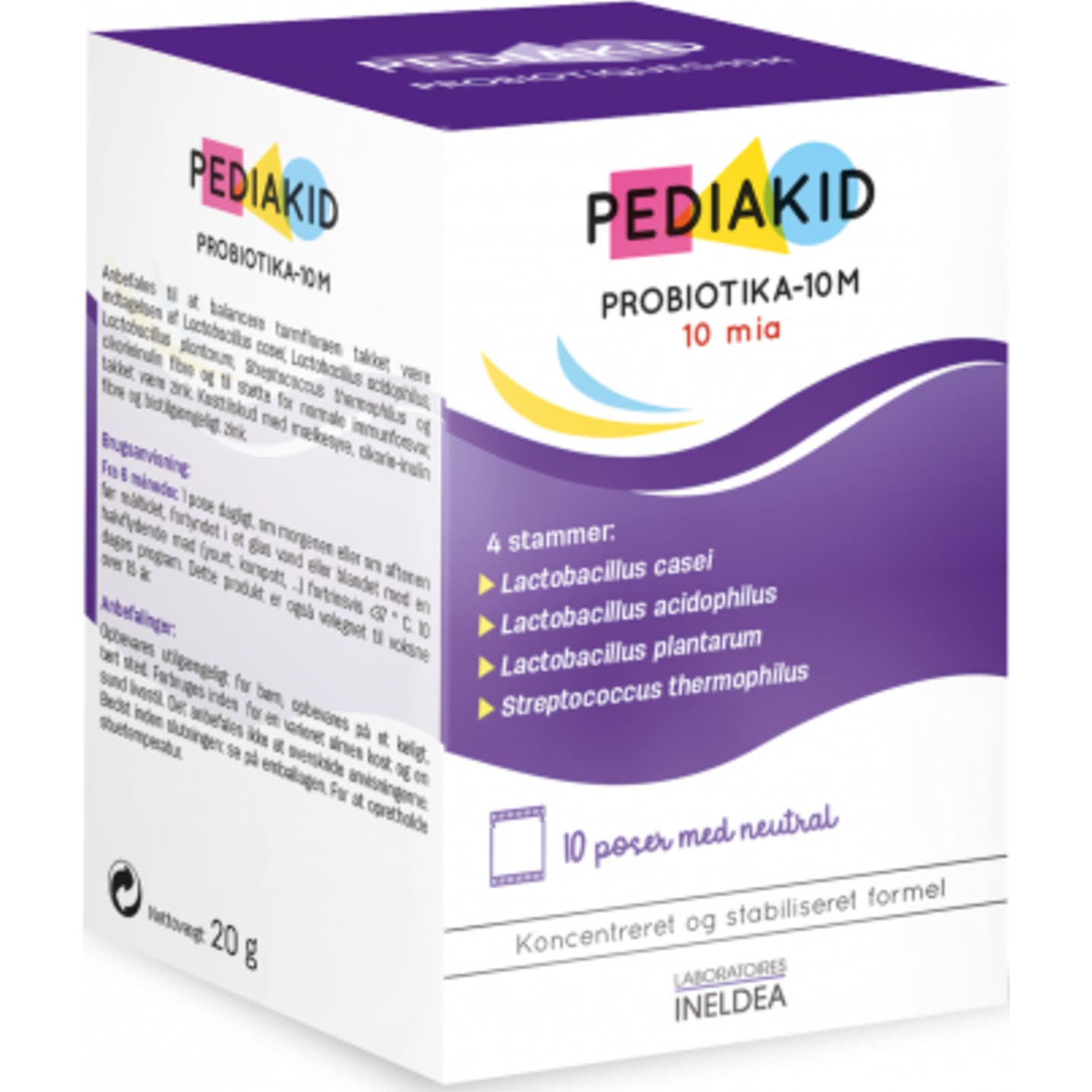 Pediakid Probiotiques-10M 10 Sachets