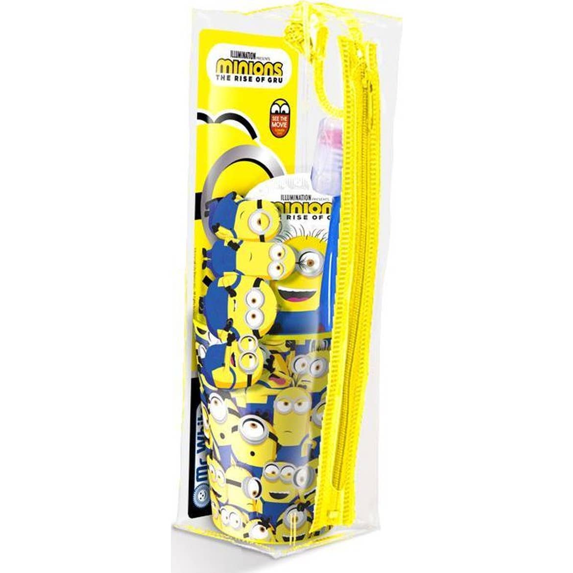 Mrs White's Set Minions Brosse À Dents + Dentifrice