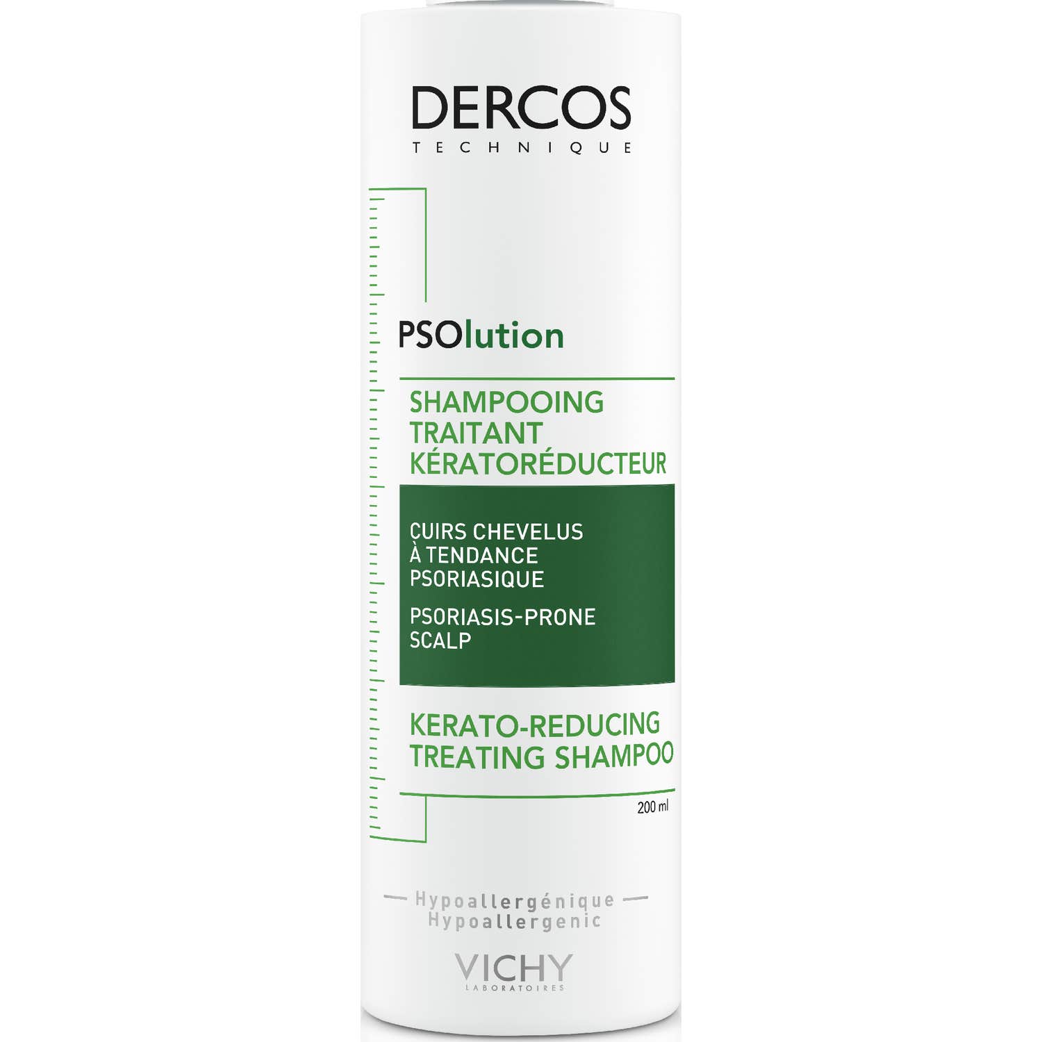 Dercos PSOlution Shampooing Traitant Kératoréducteur 200ml