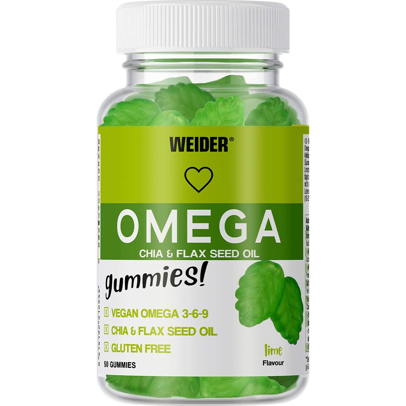 Weider Energy Boost Gummies Omega 50 Gummies