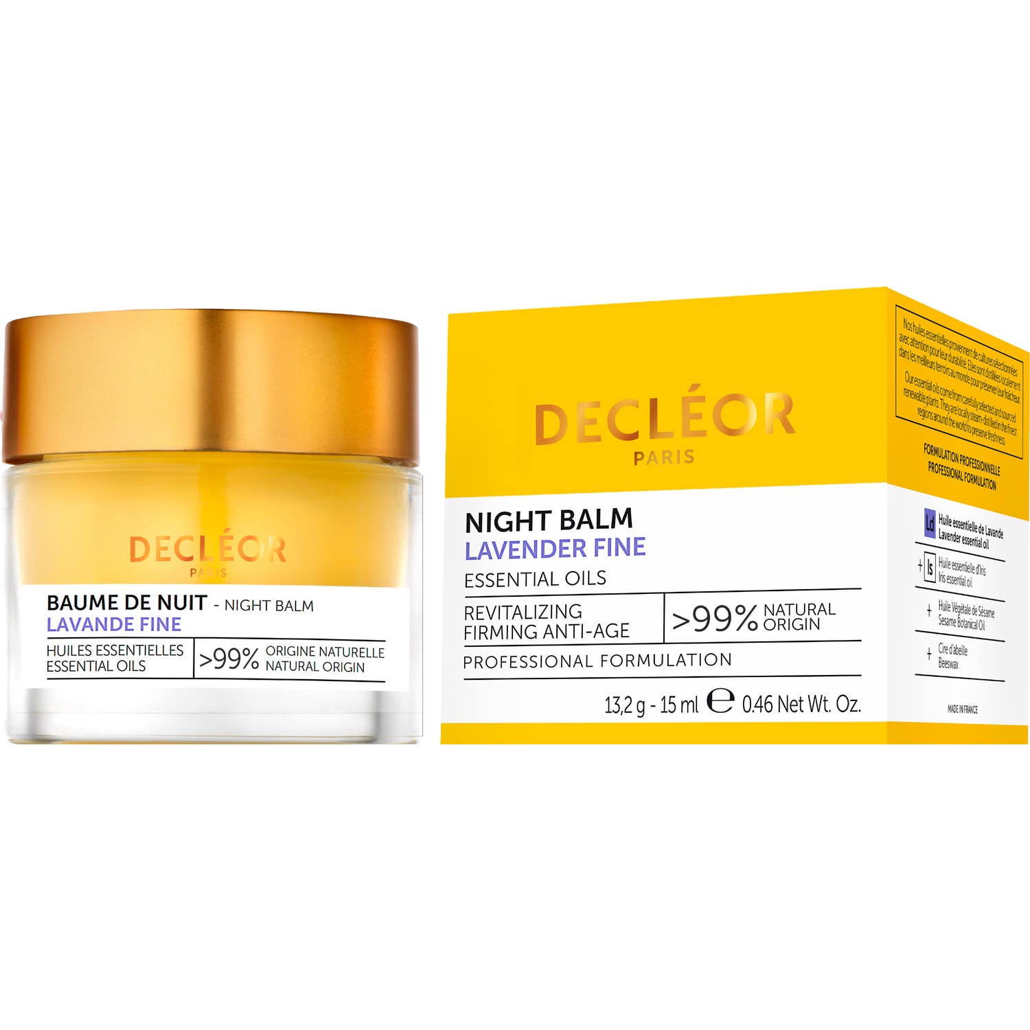 FORTIA Decleor Lavande Fine Baume Nuit 15ml