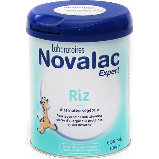Novalac Expert Riz Alternative Végétale 0-36 Mois 800g