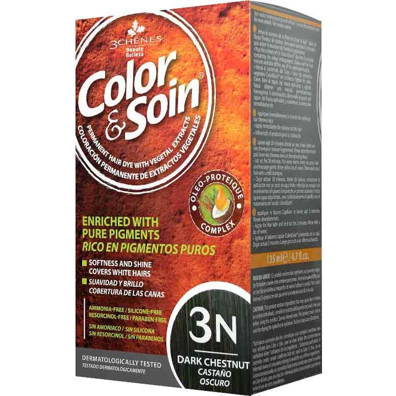 3 Chênes Color & Soin Châtain Foncé 3N