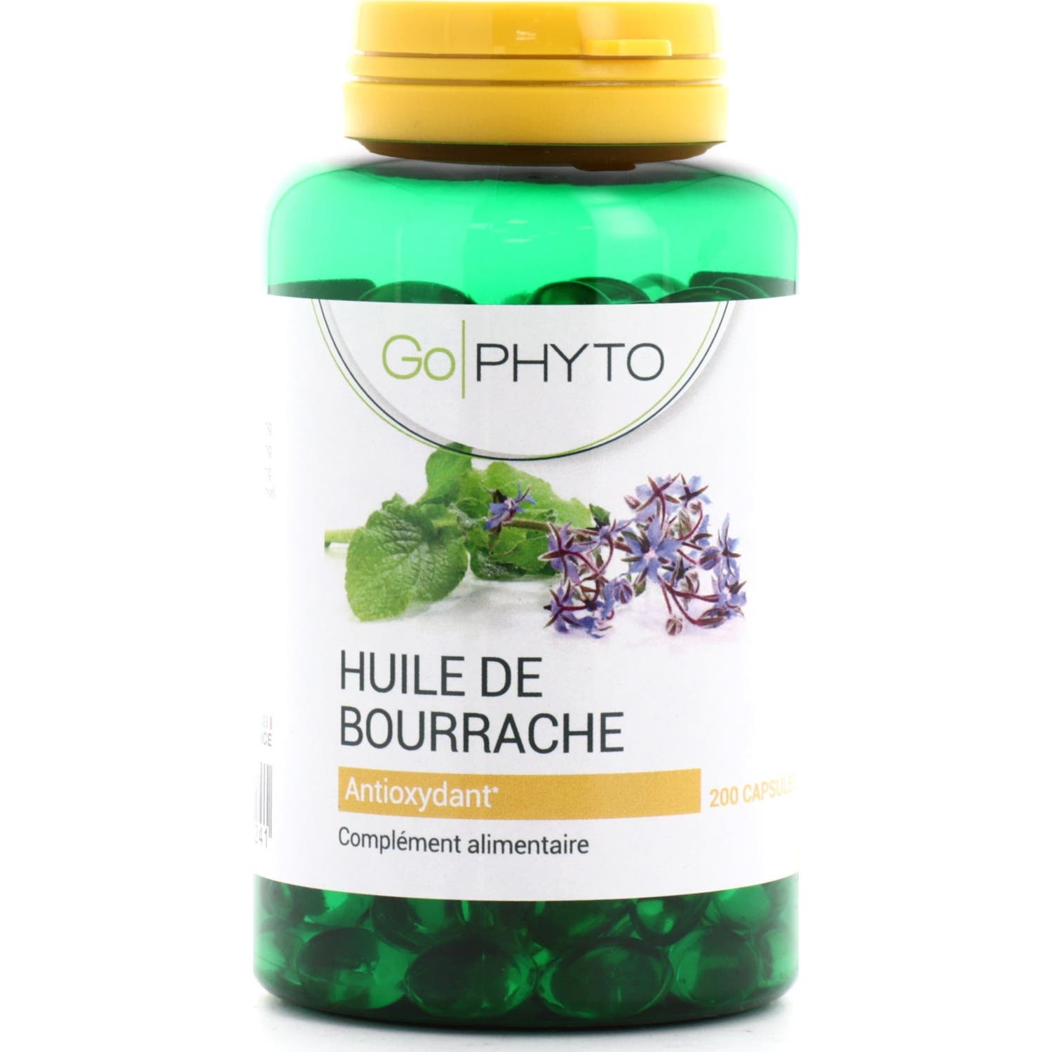 Go Phyto Huile Bourrache 200 Gélules