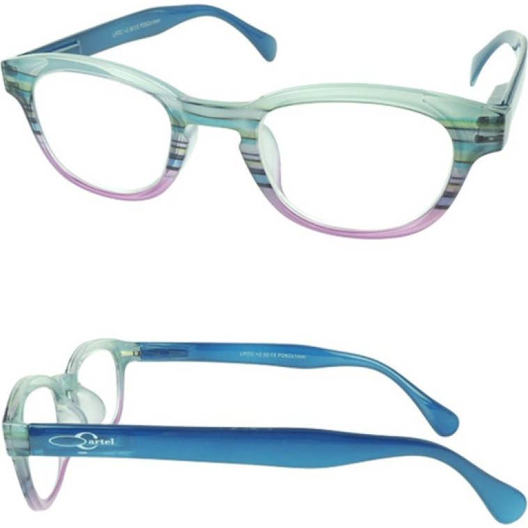 Cartel Paris Lunettes Arc-En-Ciel +2.00 1 Unité
