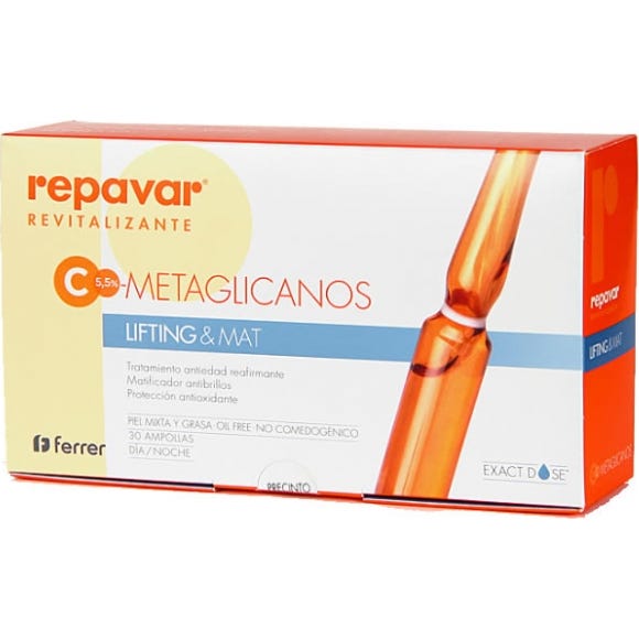 Repavar Revitalizing Ampoules Lifting &amp Mat 30 Ampoules