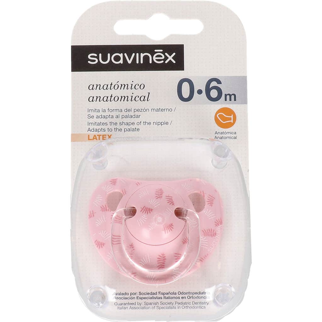 Suavinex® sucette anatomique en latex 0-6 mois