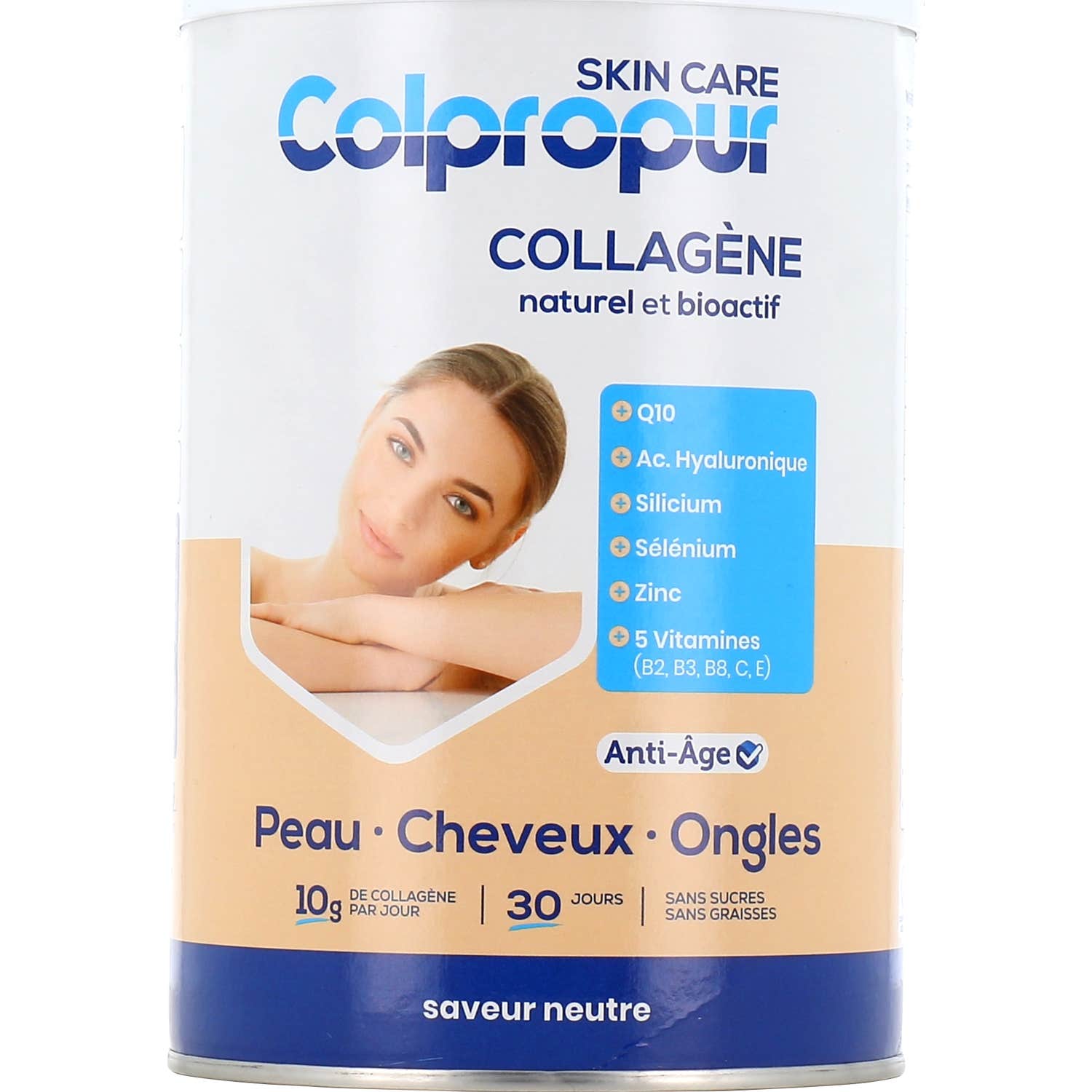 Colpropur Colagène Peau Cheveux et Ongles Neutre 306g