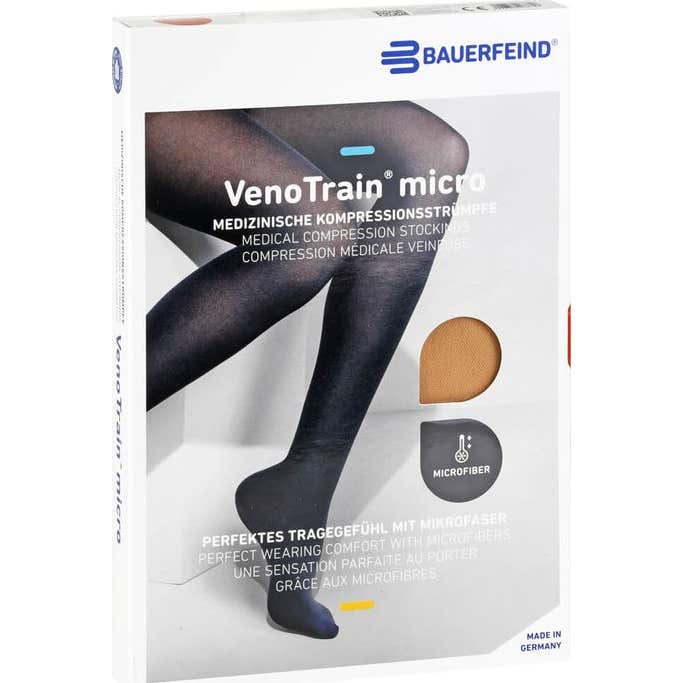 Venotrain Micro Fashion C1 Bas Cuisse Femme Pure LL 1 Paire