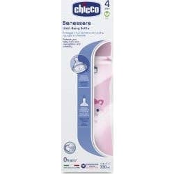 Chicco Biberon Wp Rose Rose Rose 330 Silicone Quick Flow