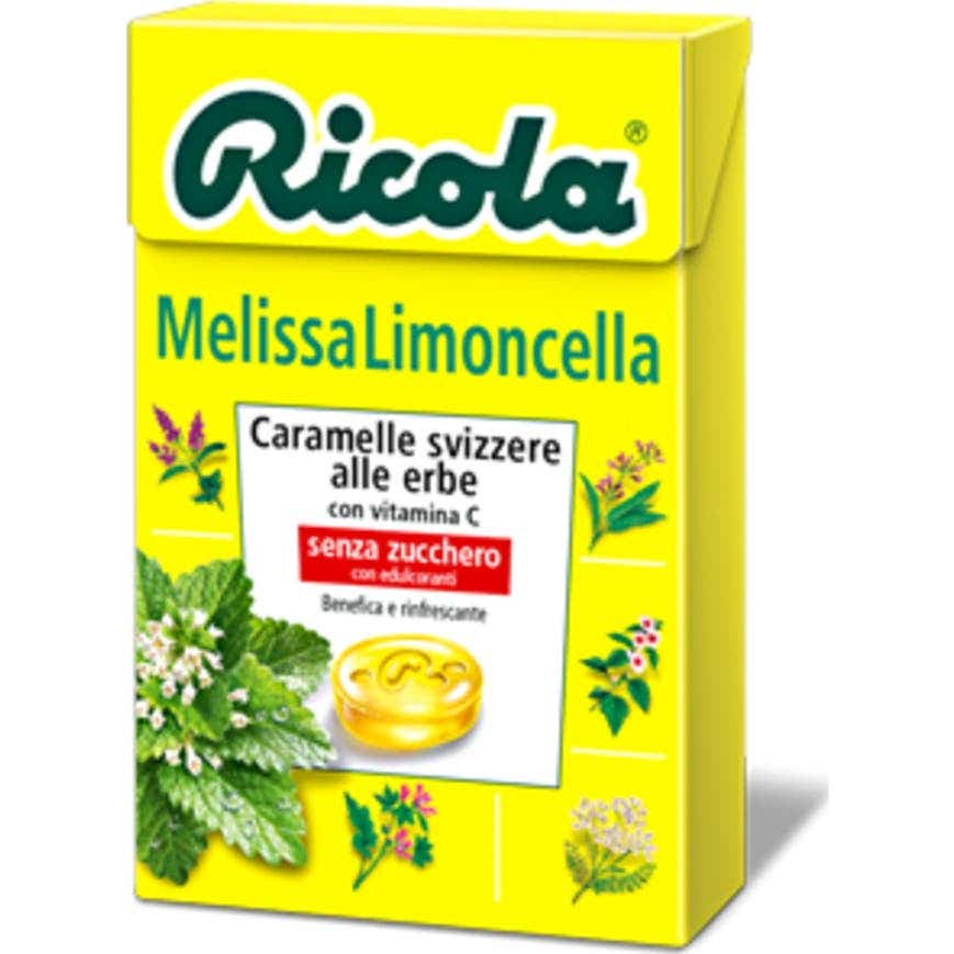 Ricola Citron Mélisse bonbons sans sucre 50 g