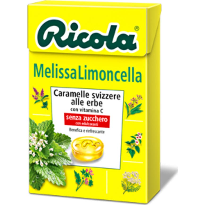 Ricola Citron Mélisse bonbons sans sucre 50 g