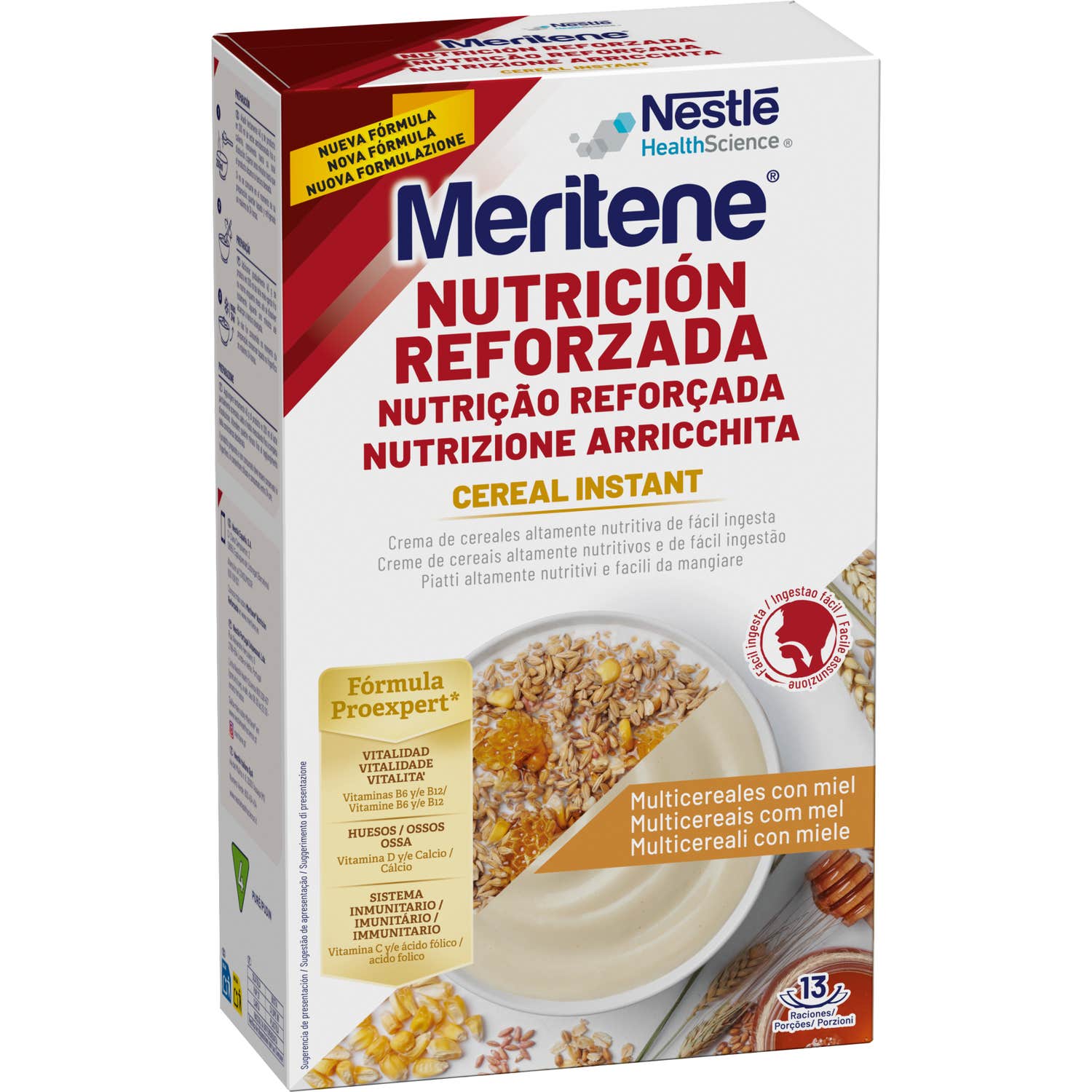 Meritene Nutrition Renforcée Céréales Instantanées Multicéréales 520g