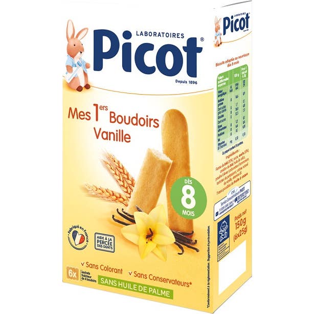 Picot Mes 1ers Boudoirs Vanille