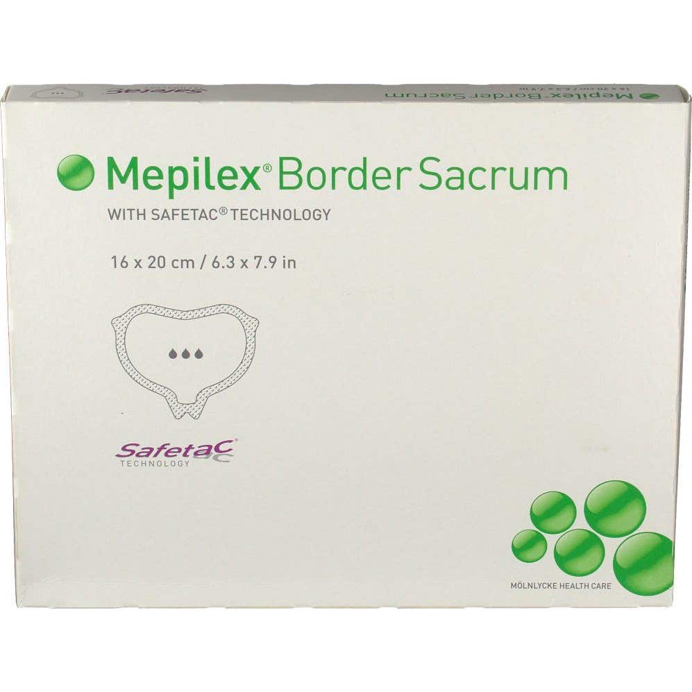 Mepilex Sacrum Edge Pansement 16x20cm10uts