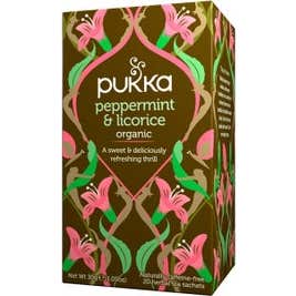 Pukka Infusion Regaliz Menta Bio 20bolsitas *