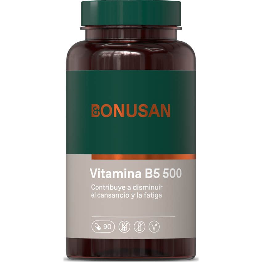 Bonusan Vitamine B5 Acide Pantothénique 500mg 90caps