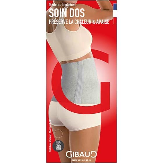 Gibaud Ceinture Chaleur 20 Anthracite T-L 1 Unité