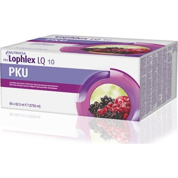 Nutricia PKU Lophlex Sensation LQ10 Frutos Bosque 60uds