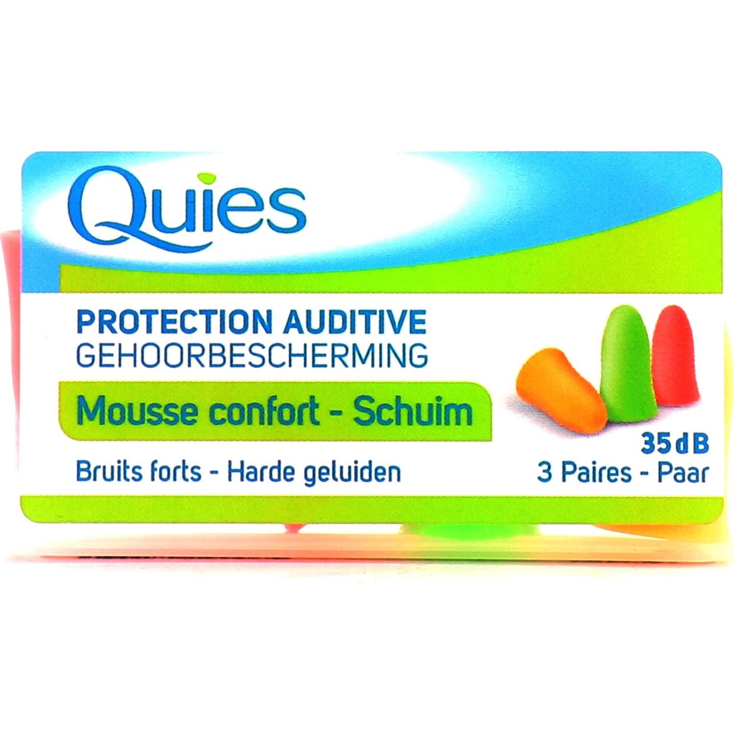 Quies Mousse Confort 3 Paires