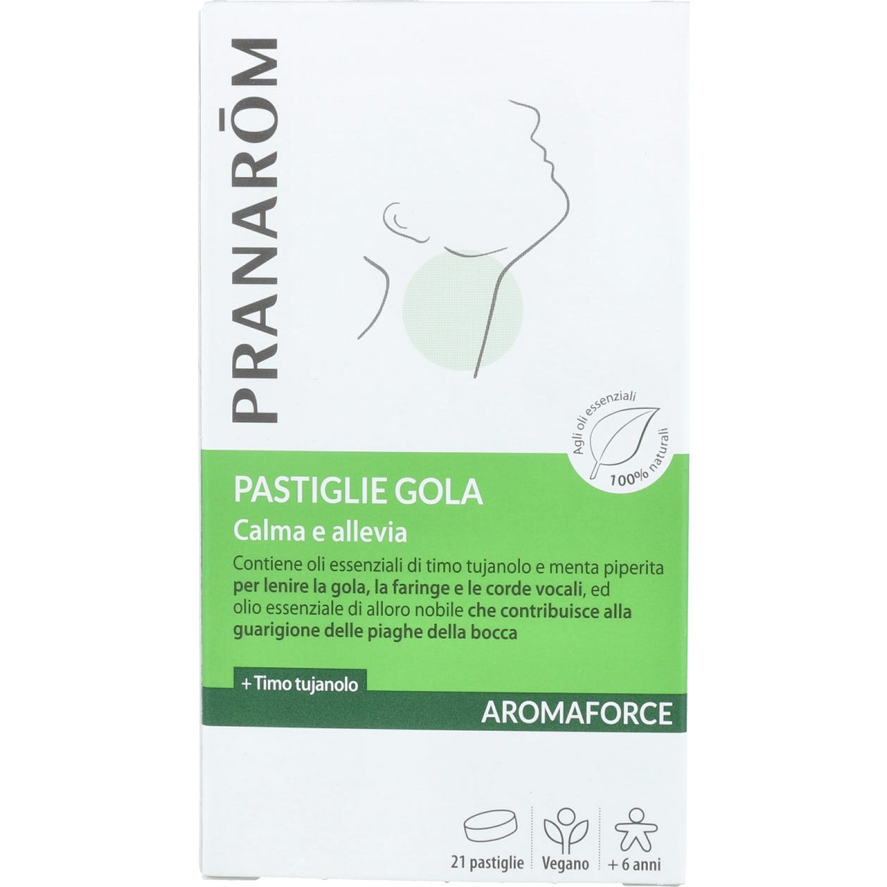 Pranarôm Aromaforce Pastilles Apaisantes 21 Pastilles