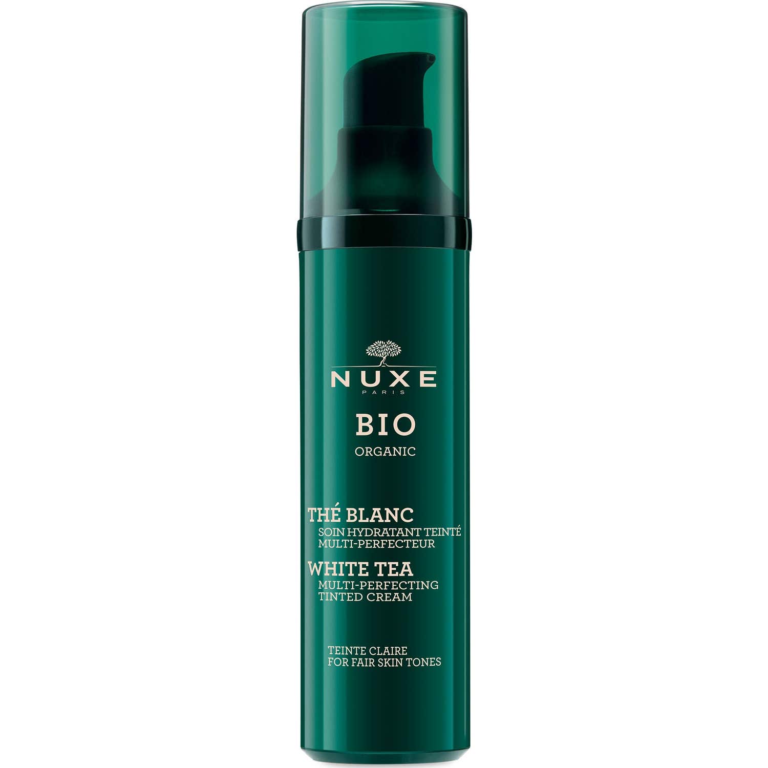 Nuxe Bio Organic Soin Hydratant Teinté Multi-Perfecteur Teinte Claire 50ml