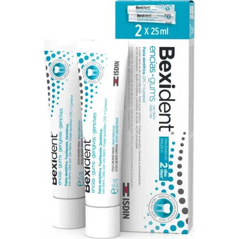 Bexident Gencives Dentrifrice Triclosan 2 x 25 ml