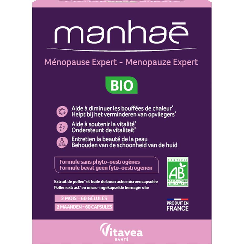 Manhaé Ménopause Bio 60 Gélules