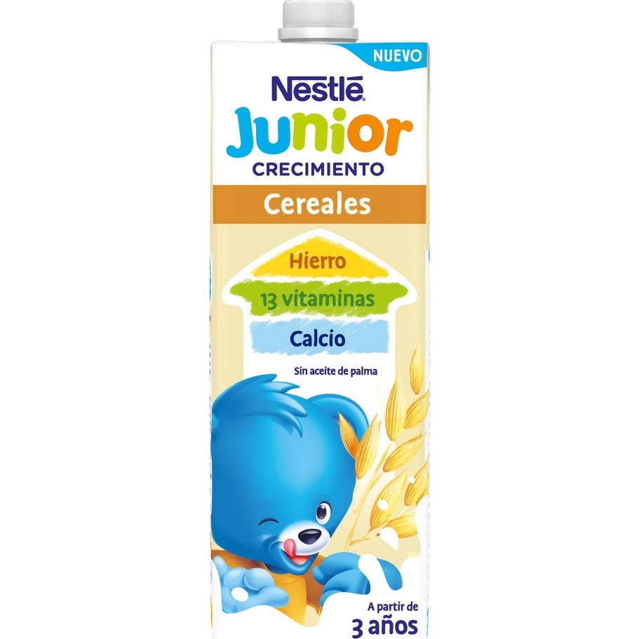 Nestlé Junior Croissance +2 Céréales 1L