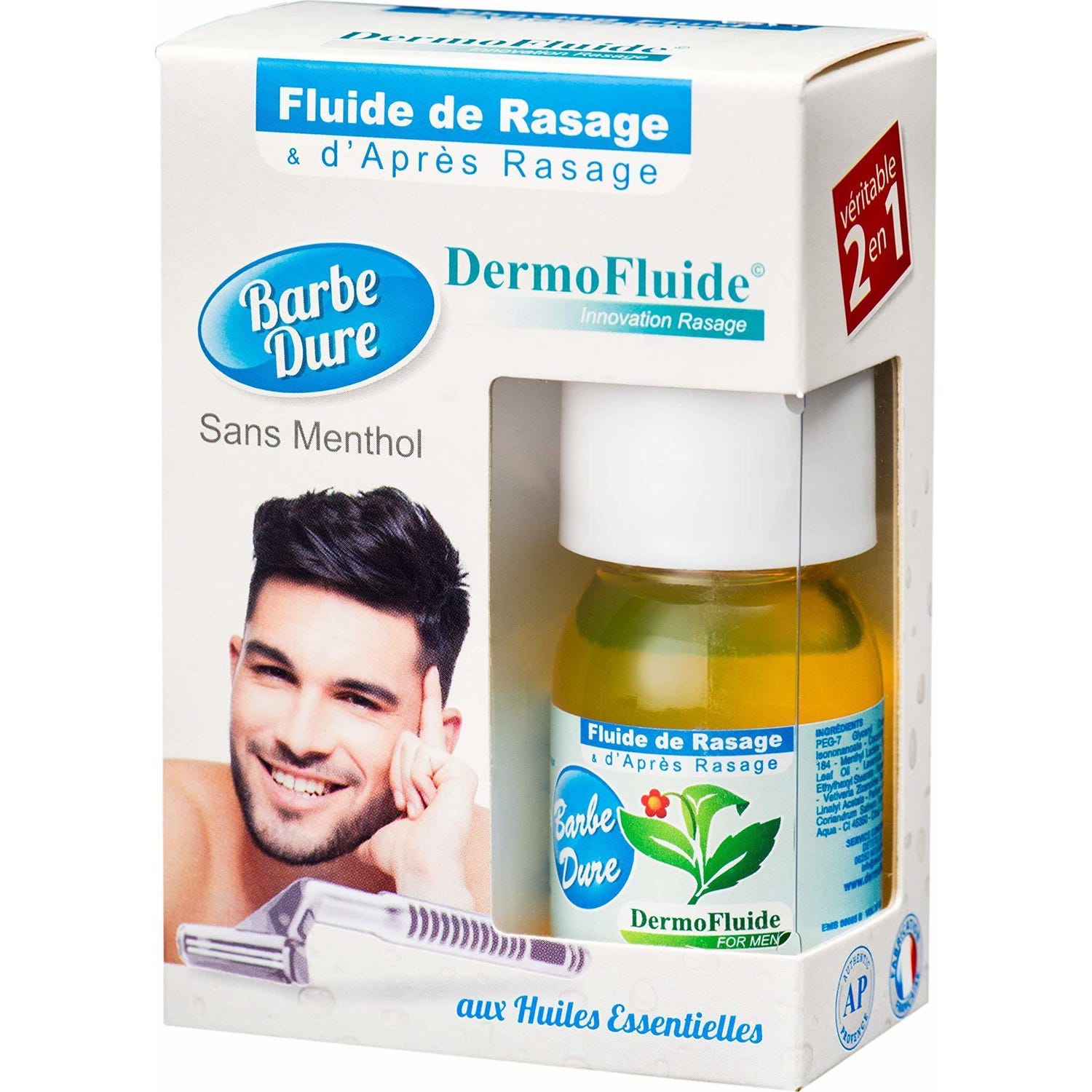 Dermofluide Fluid Ras Barb Dur30ml