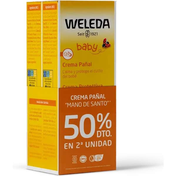 Weleda Baby Crème Pour Le Change Calendula 2x75ml