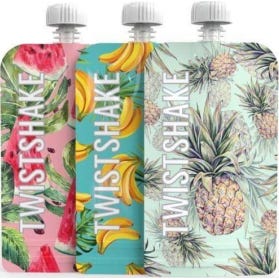 TwistShake Bolsitas Reutilizables Alimentos 3x220ml