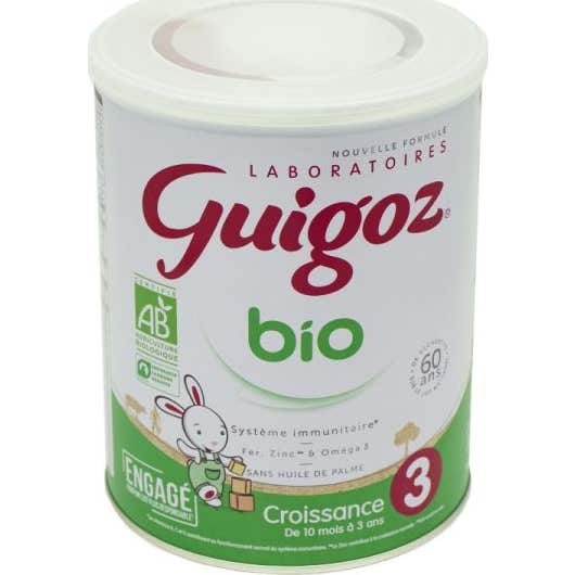 Guigoz Lait Bio 3ème âge 800g