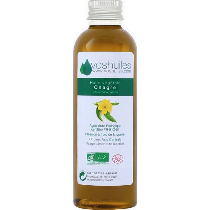Voshuiles Huile Végétale Bio D'Onagre 250ml