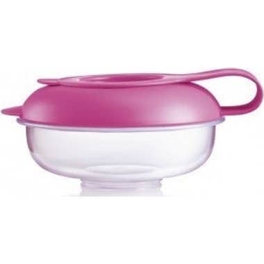 Bol de la boîte à snack de Mam avec couvercle Mam Pink