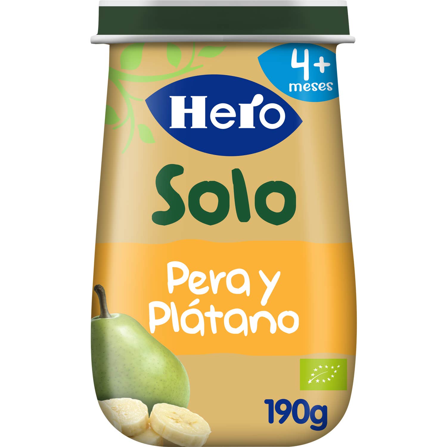 Hero Baby Plátano Y Pera 190g
