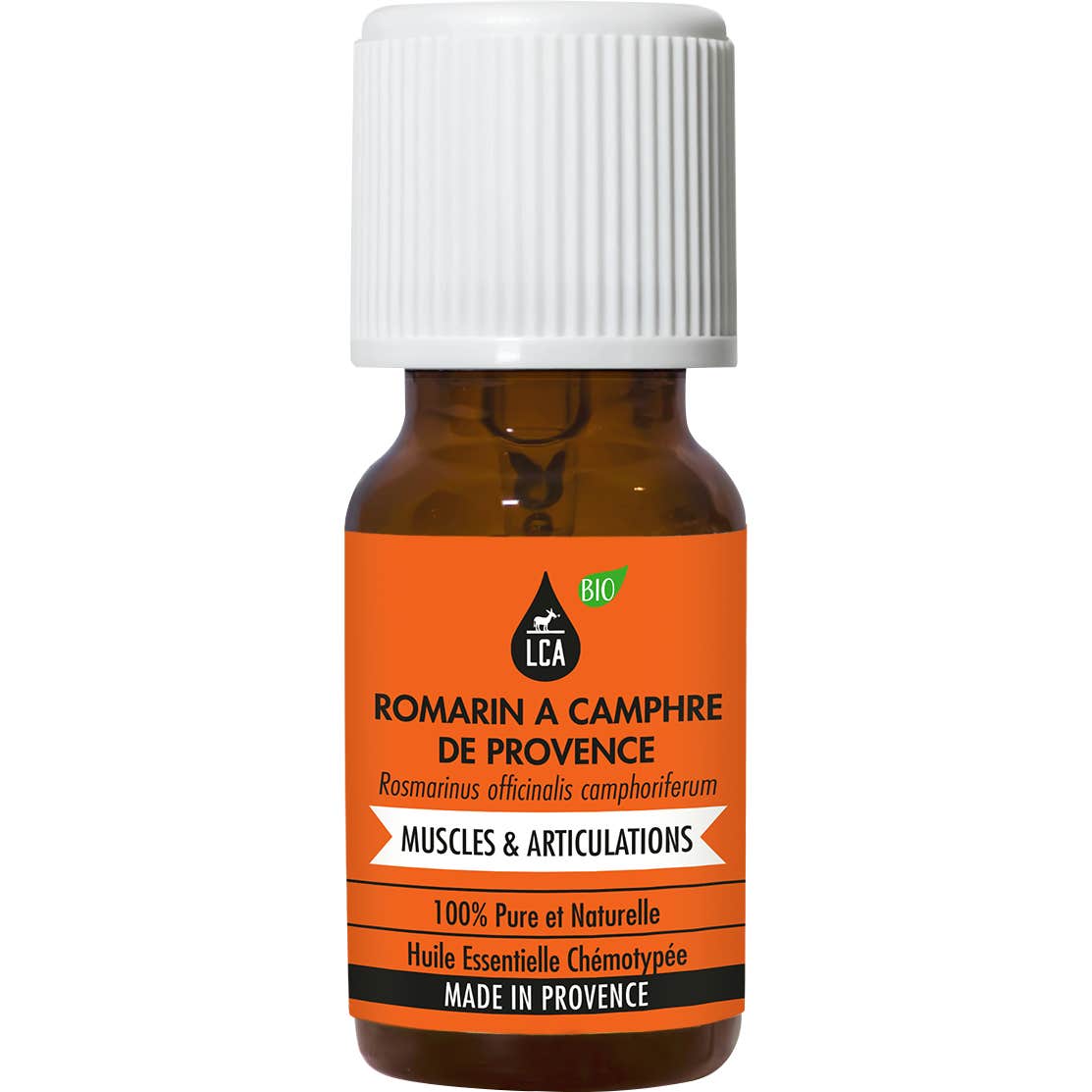 LCA Huile Essentielle de Romarin à Camphre de Provence BIO 10ml