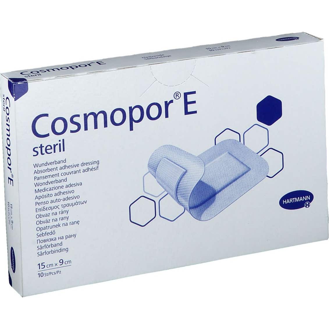 Cosmopor e Pansements Steriles 15x9cm 10uts