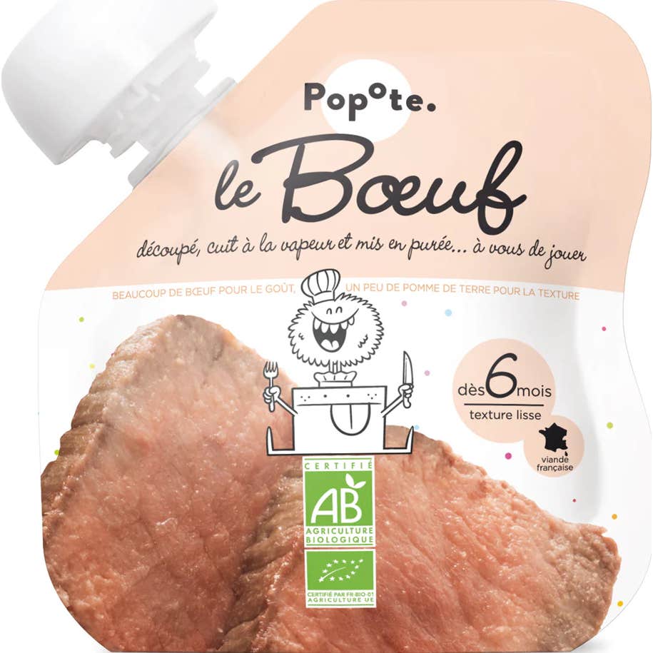 Popote Purée Boeuf 60g