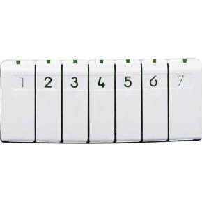 Cooper Pilbox Tempo Vert Pilulier