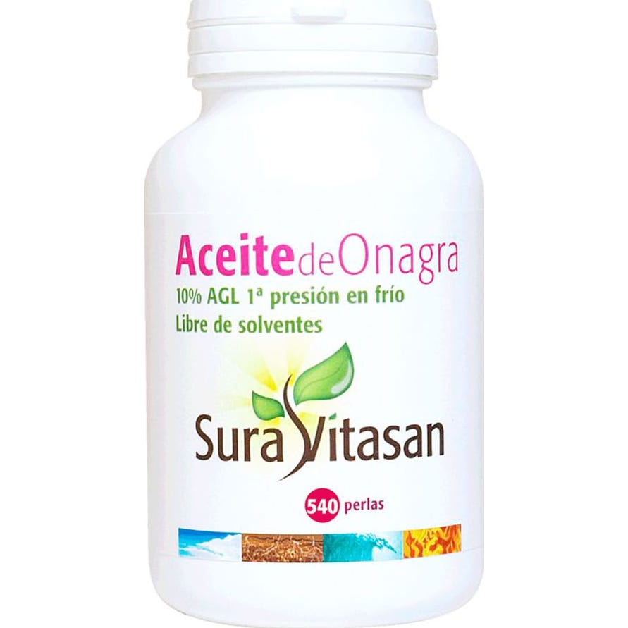 Sura Vitasan Huile d'onagre 500mg 540 Perles