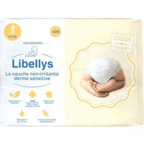 Libellys Couche T1 2-5Kg X26