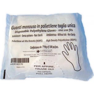 Gant Mon Pvc Tg Unica 100Pcs Mon Pvc Tg
