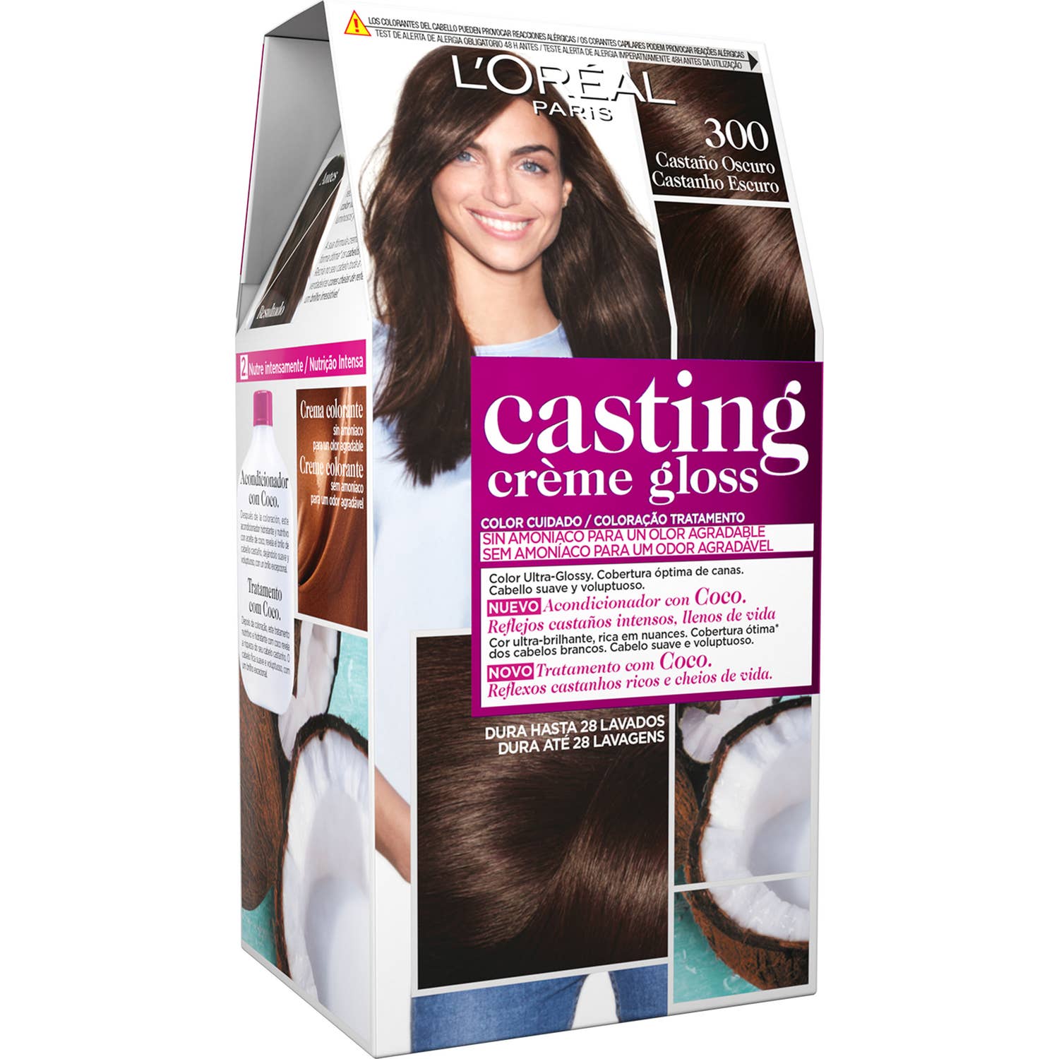 L'Oreal Casting Creme Gloss 300-Dark Brown 1ud