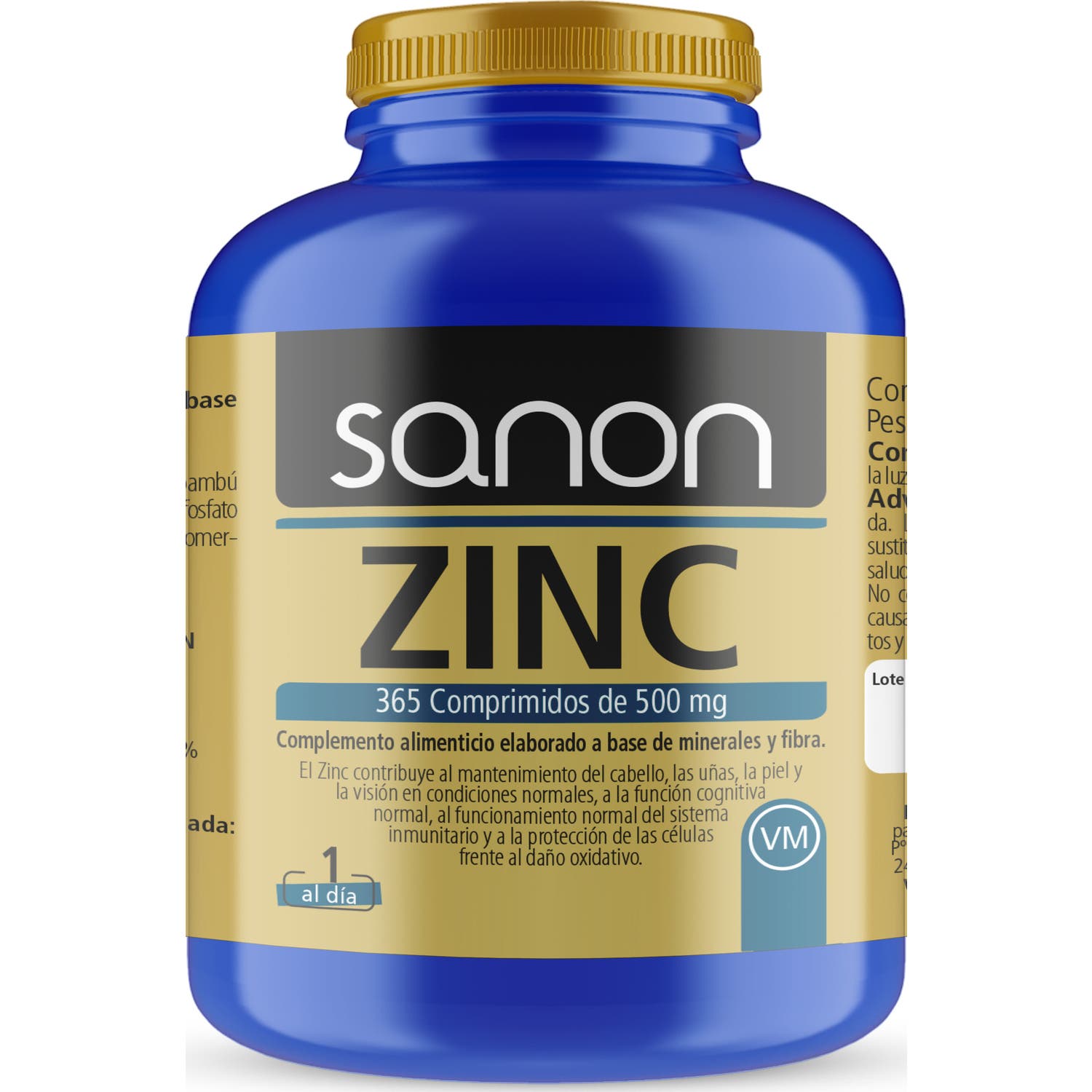 Sanon Zinc 500mg 365comp