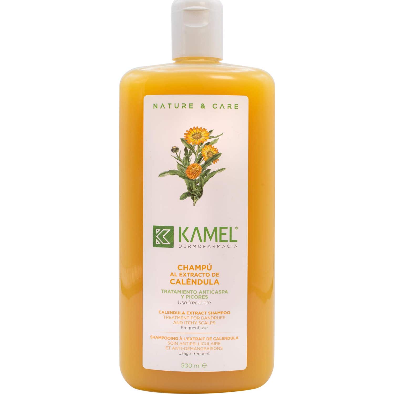 Kamel™ Shampooing Shampooing Extrait de Calendula 500ml