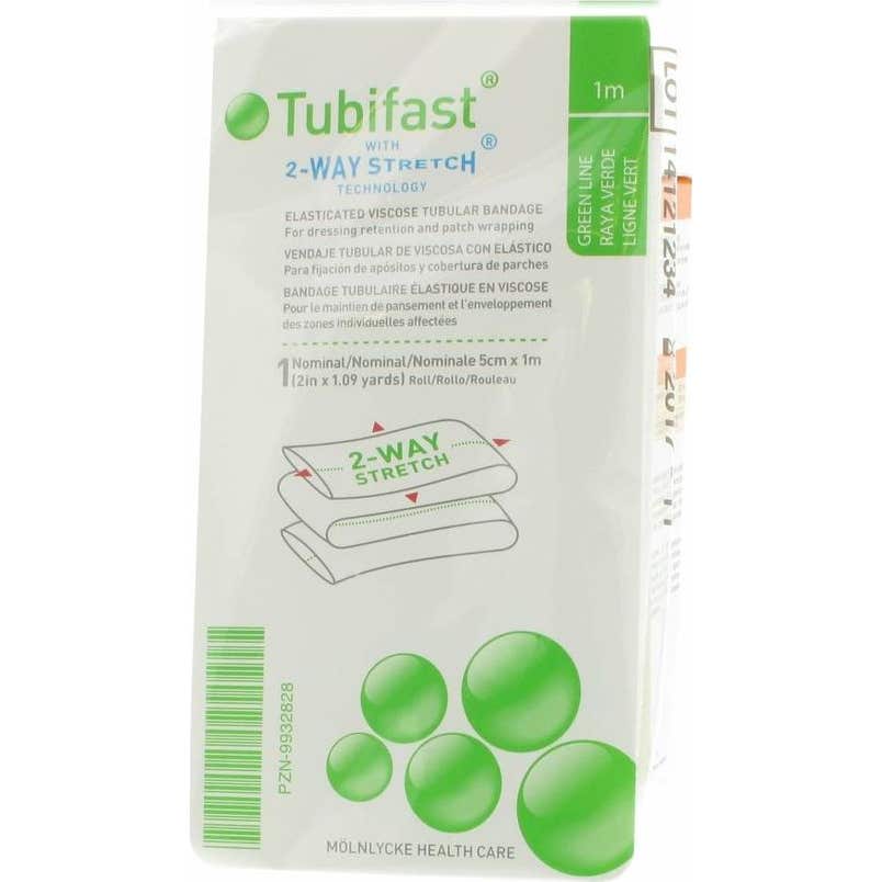 Tubifast Bandage Tubulaire Vert 5cmx1m